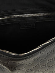 Gucci Schwarze Kalbsleder-Umhängetasche