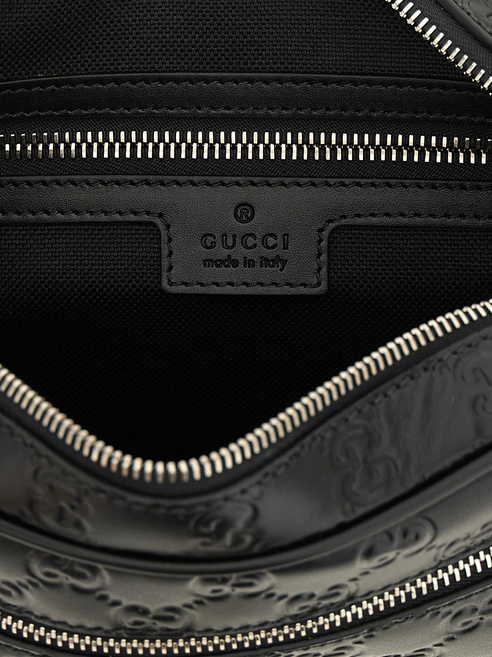 Gucci Black Calfskin Crossbody Bag