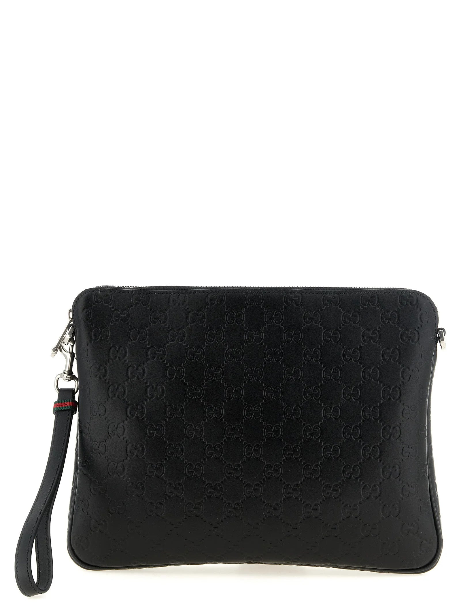 Gucci Schwarze Kalbsleder-Umhängetasche