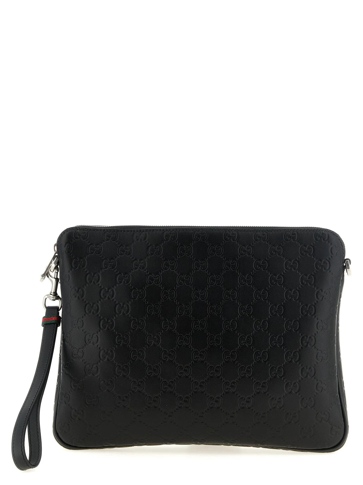 Gucci Schwarze Kalbsleder-Umhängetasche