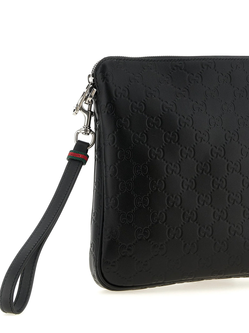 Gucci Schwarze Kalbsleder-Umhängetasche
