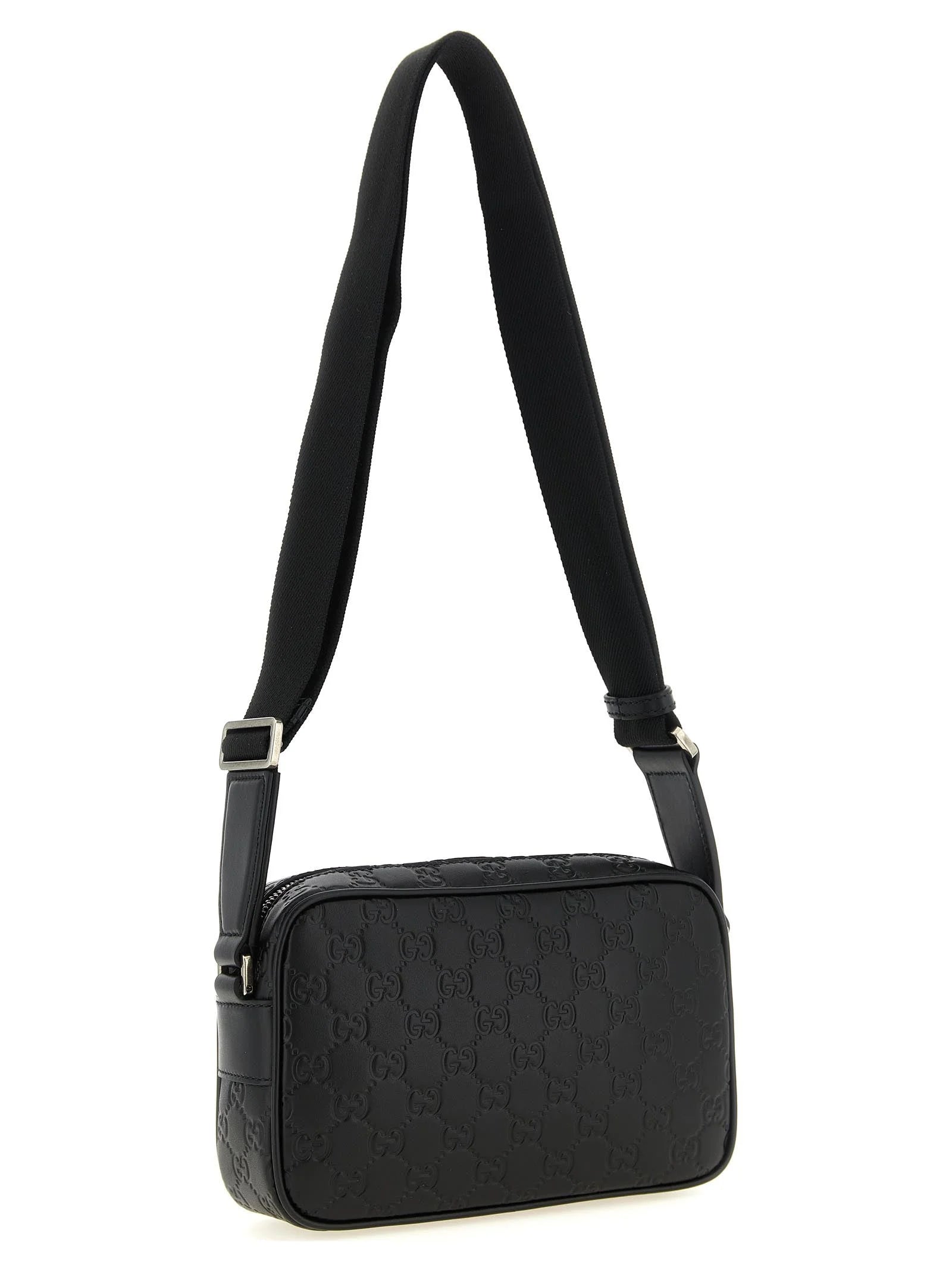 Gucci Black Calfskin Crossbody Bag