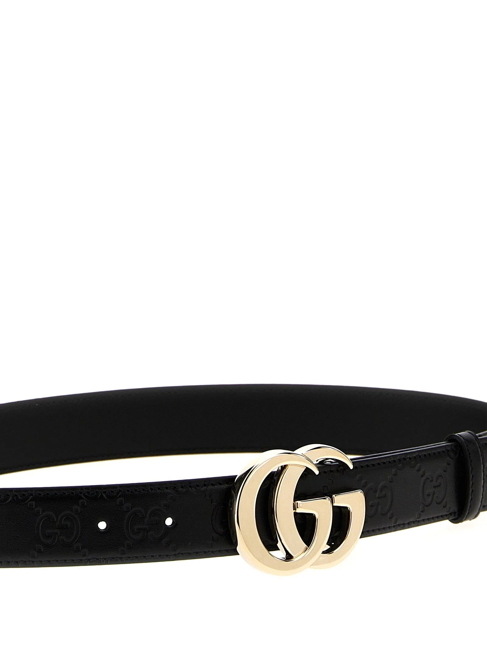 Gucci Black Calfskin Regular Belt - 75 cm / 30 Inches