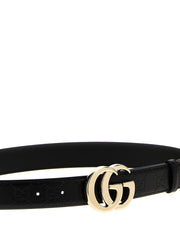 Gucci Black Calfskin Regular Belt - 75 cm / 30 Inches
