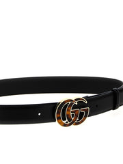 Gucci Black Calfskin Regular Belt - 80 cm / 32 Inches