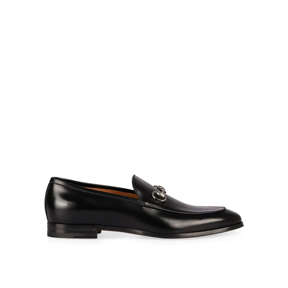Gucci Black Calfskin Slip-On Loafers - EU40/US7