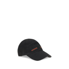 Gucci Black Cotton Cap (Baseball Hat)