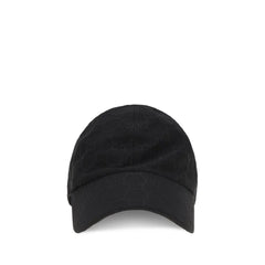 Gucci Black Cotton Cap (Baseball Hat)