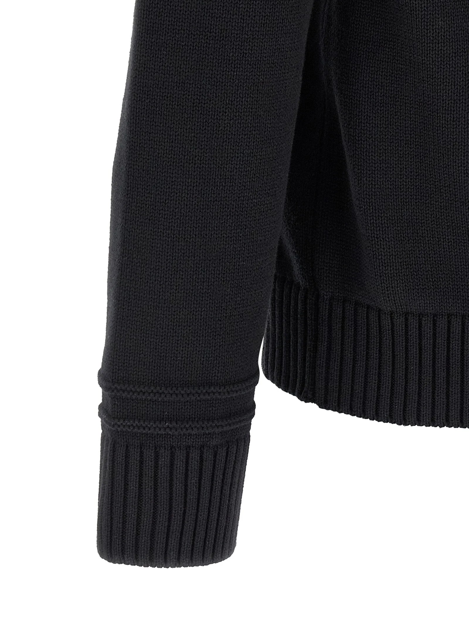 Gucci Black Cotton Cardigan
