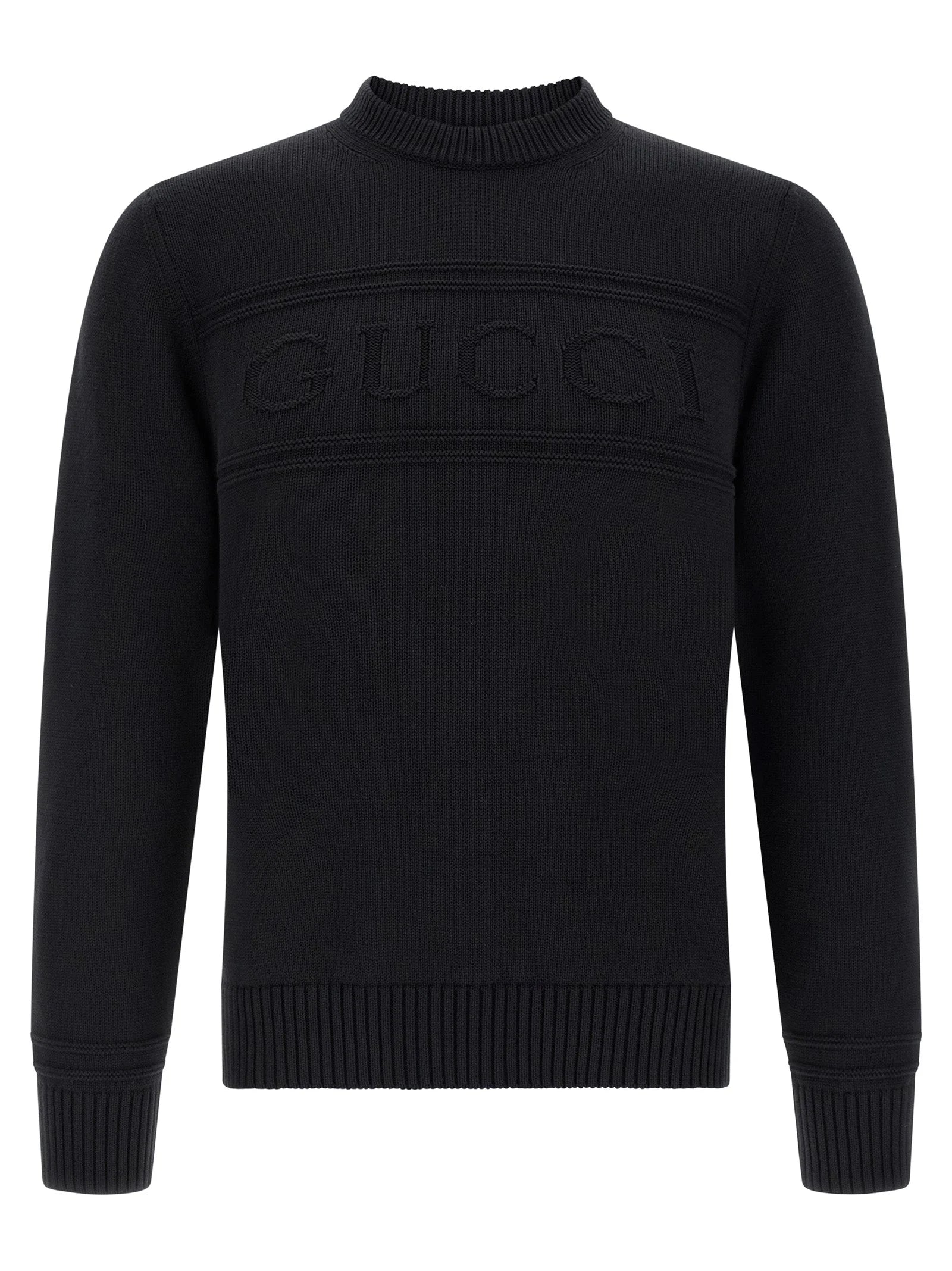 Gucci Black Cotton Cardigan