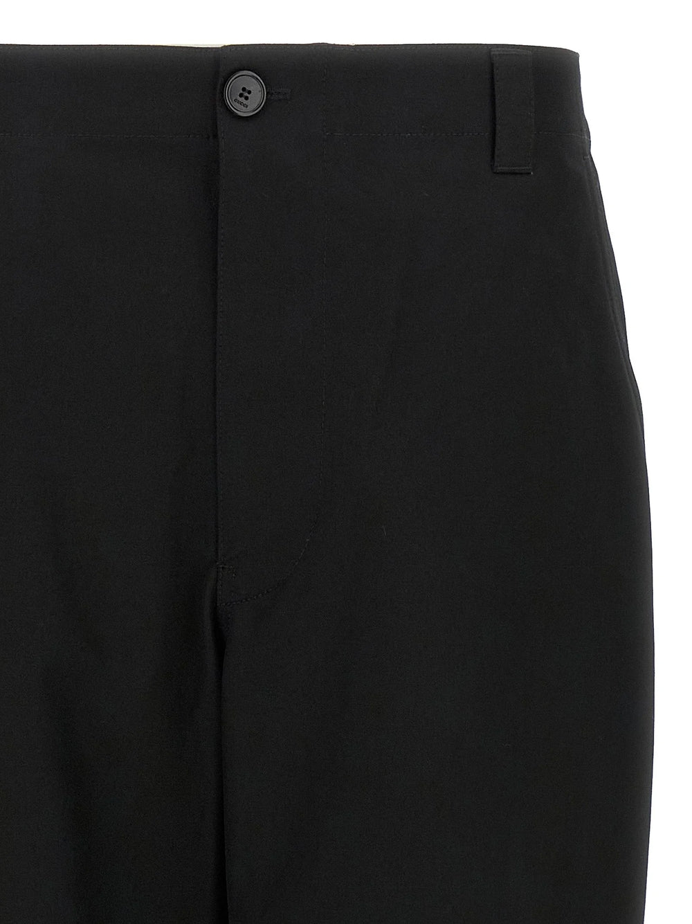 Gucci Black Cotton Casual Pants