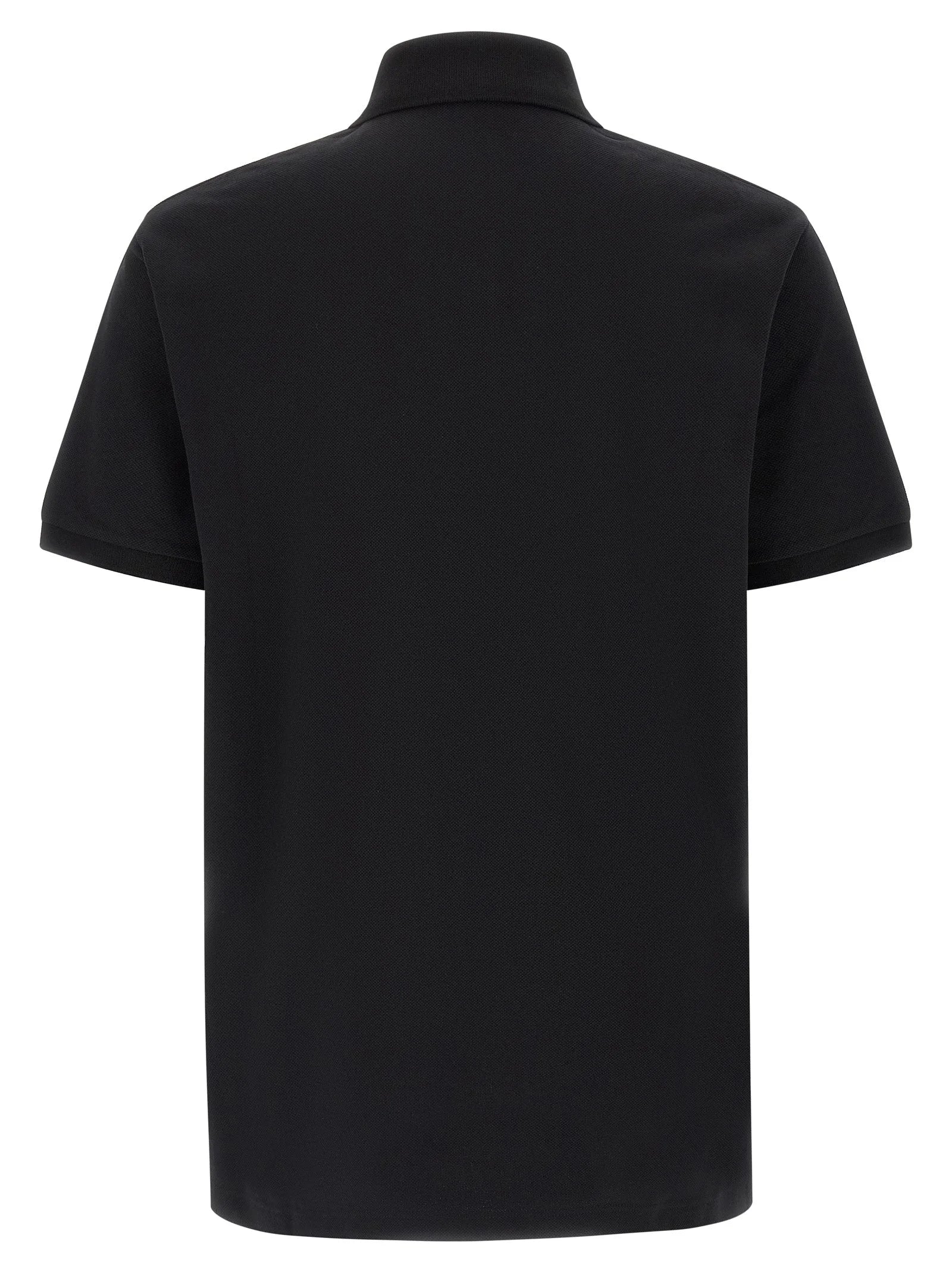 Gucci Black Cotton Polo Shirt - XL