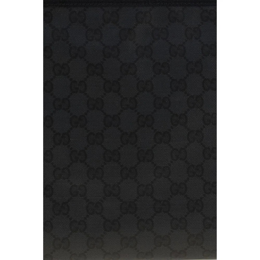 Gucci Black Cotton Shoulder Bag