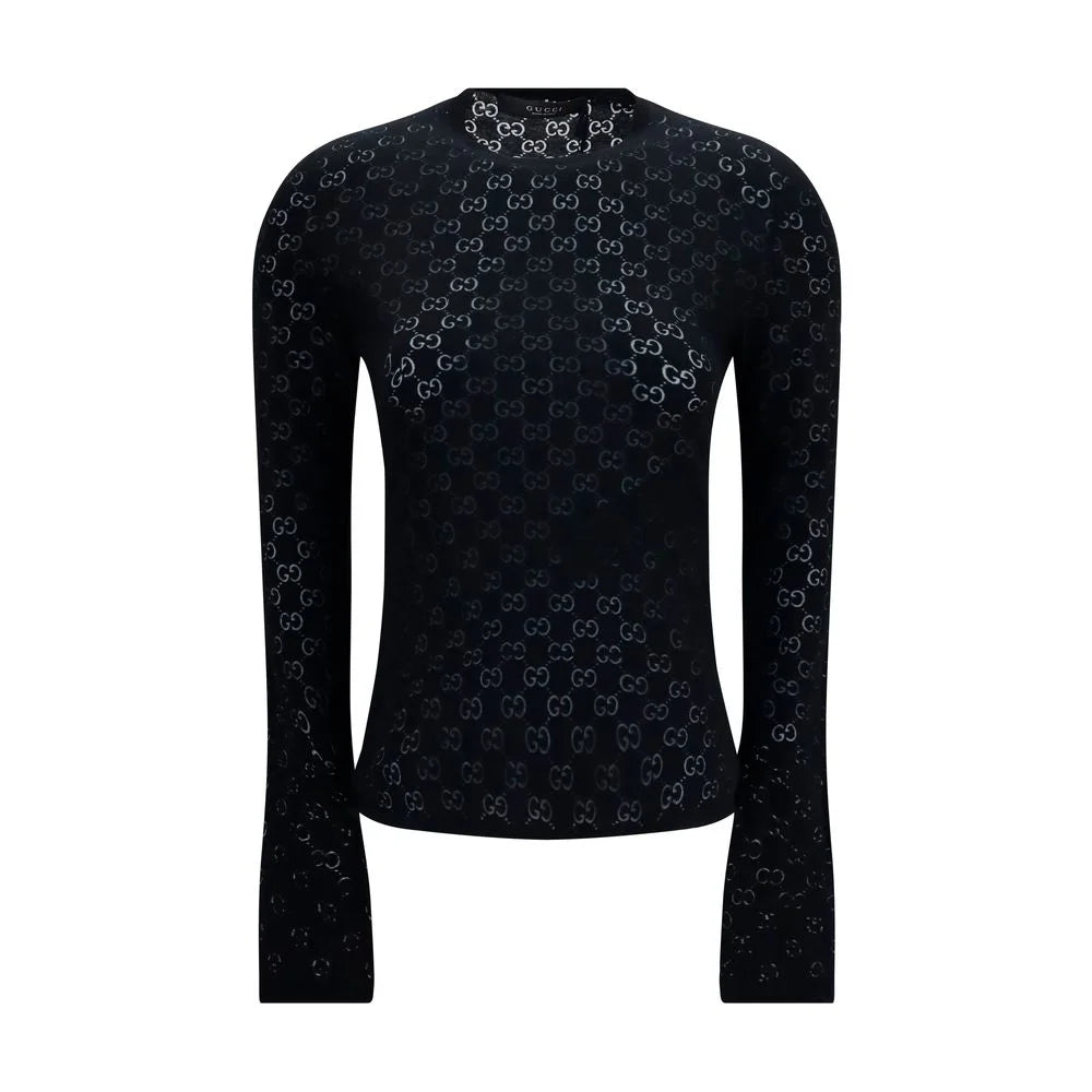 Gucci Black Cotton Sportswear