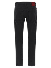 Gucci Black Cotton Straight-Leg Jeans - W32