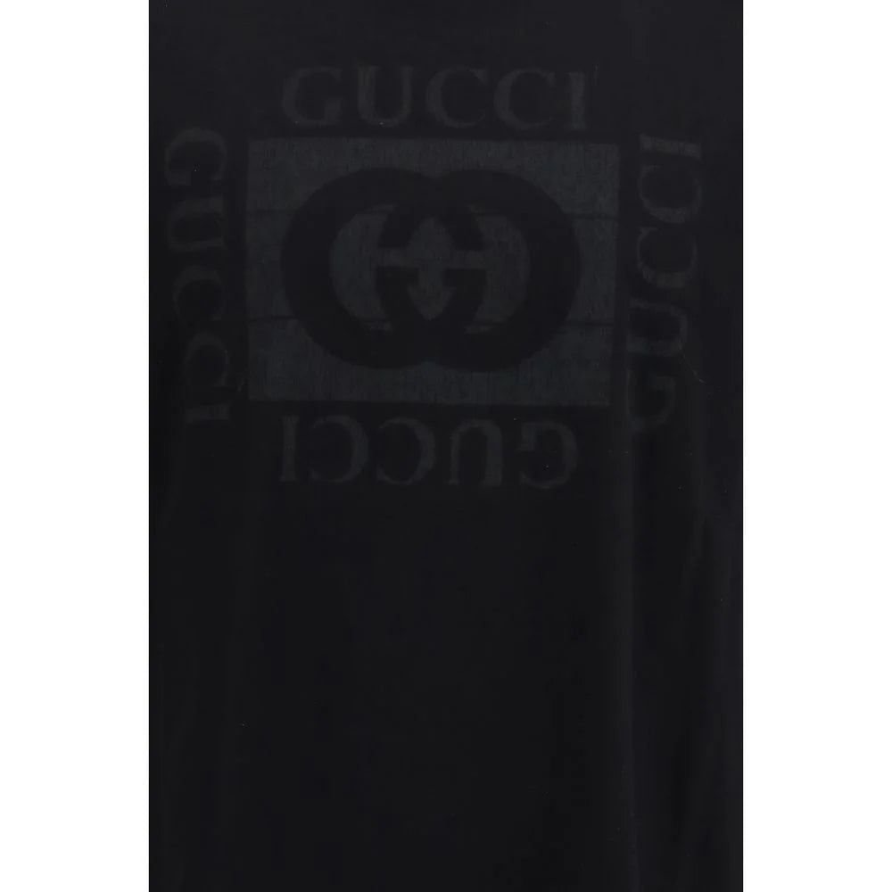 Gucci Black Cotton T-Shirt