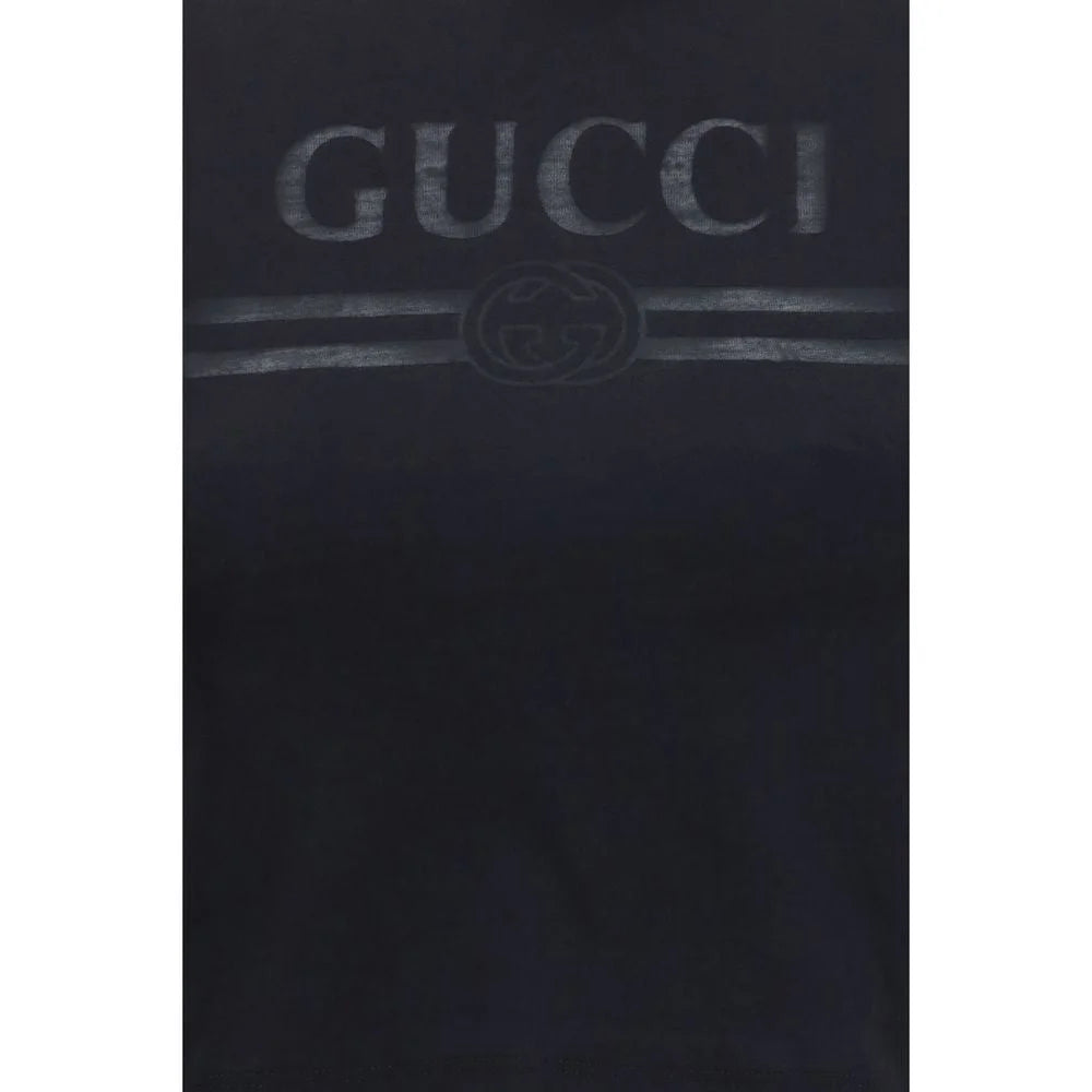Gucci Black Cotton T-Shirt - M