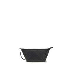 Gucci Black Fabric Clutch Bag