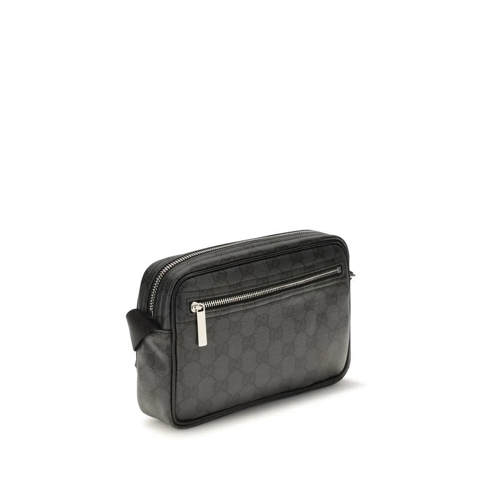 Gucci Black Fabric Shoulder Bag