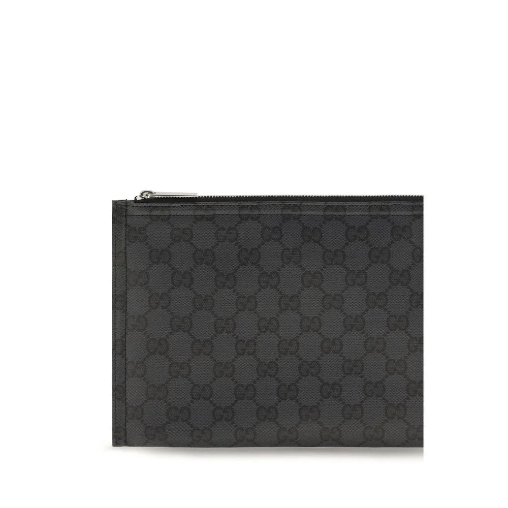 Gucci Černá kabelka z latěninové tkaniny