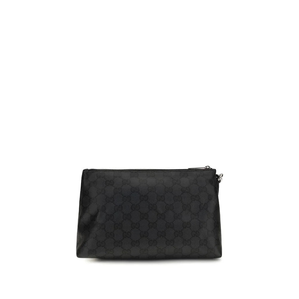 Gucci Black Fabric Shoulder Bag
