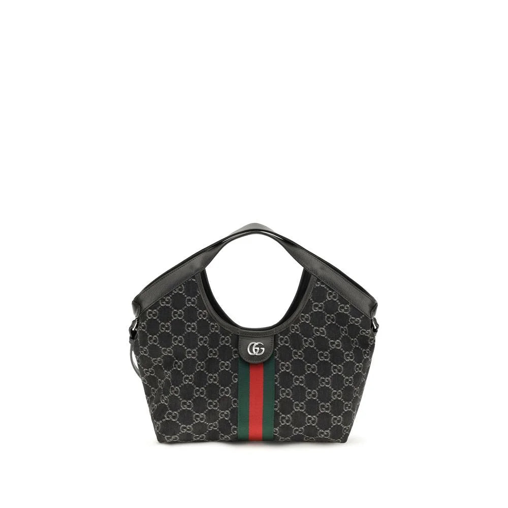 Gucci Black Fabric Shoulder Bag