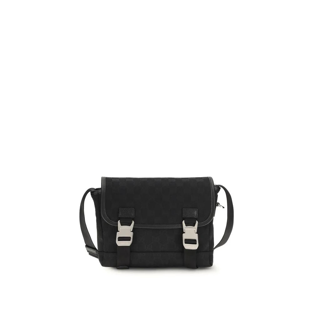 Gucci Black Fabric Shoulder Bag