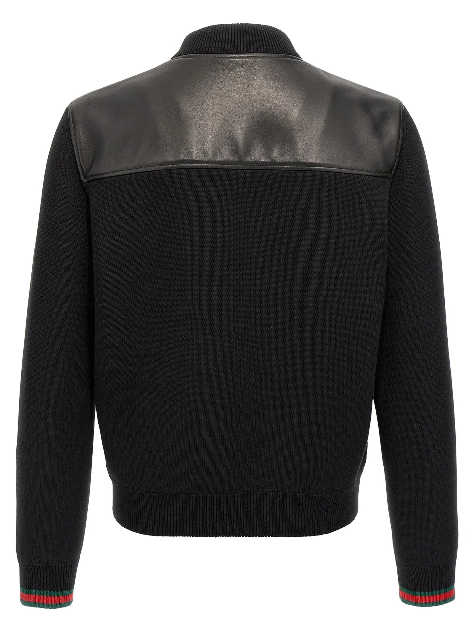 Gucci Black Lamb Leather Leather Jacket - XXL