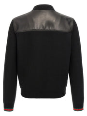 Gucci Black Lamb Leather Leather Jacket - XXL
