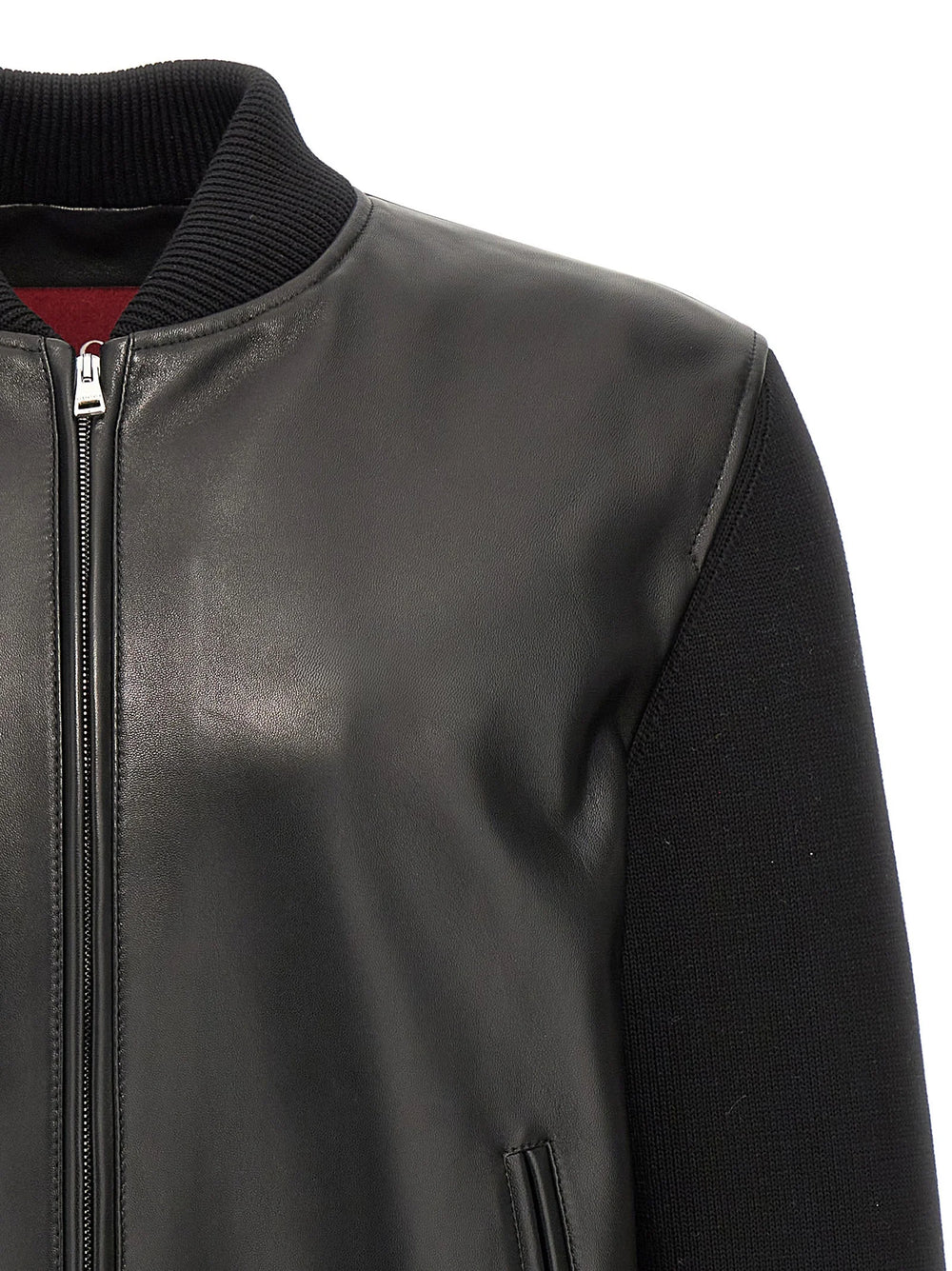 Gucci Black Lamb Leather Leather Jacket - XXL