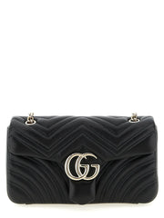 Gucci Black Lamb Leather Shoulder Bag