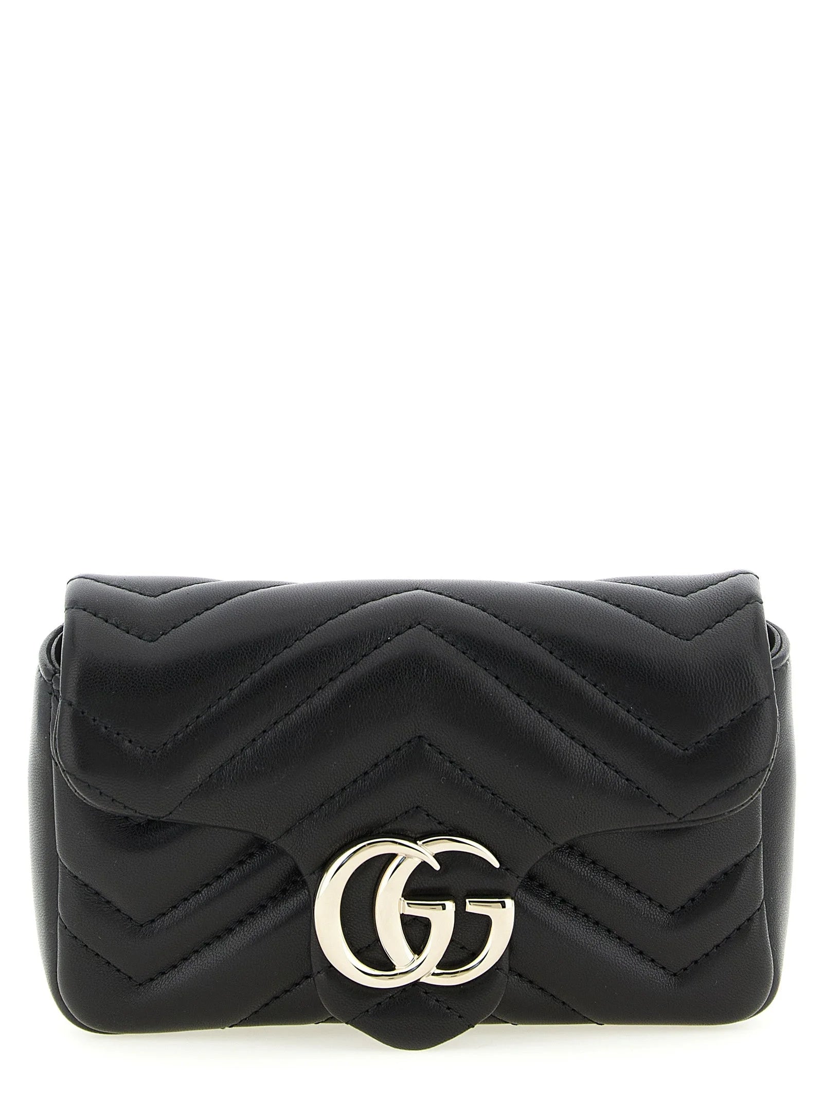Gucci Black Lamb Leather Shoulder Bag