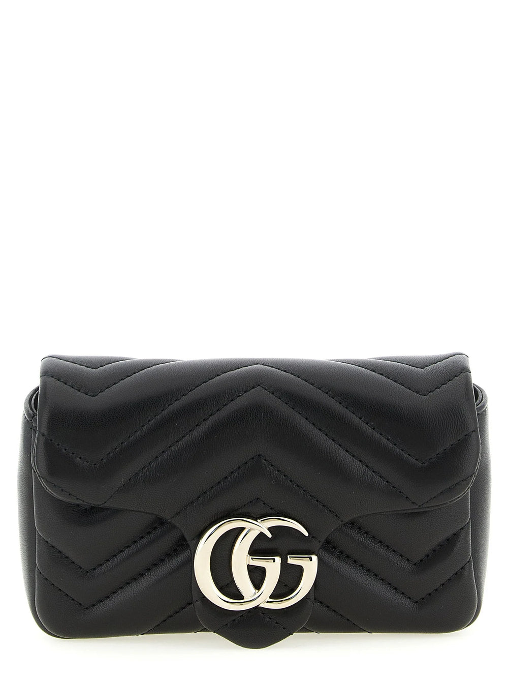 Gucci Black Lamb Leather Shoulder Bag
