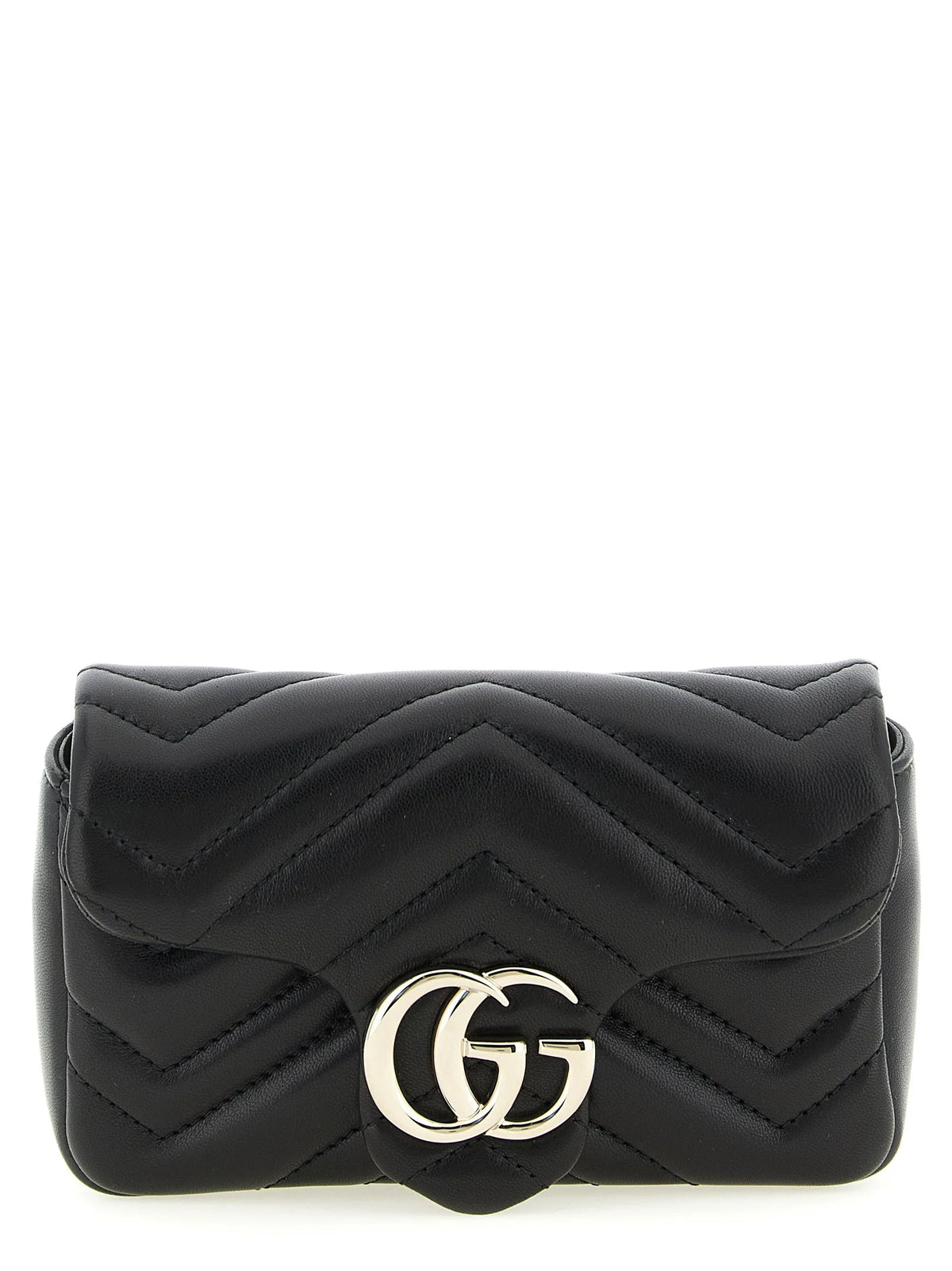 Gucci Black Lamb Leather Shoulder Bag