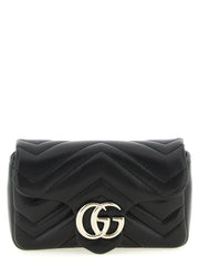 Gucci Black Lamb Leather Shoulder Bag
