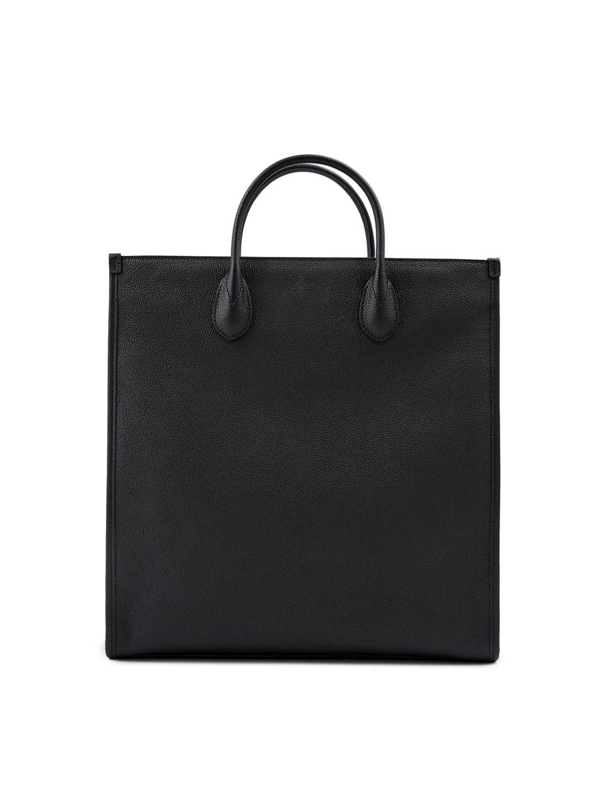 Gucci Black Leather Logo Medium Tote Bag - Shopper Bags