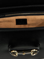Gucci Black Leather Shoulder Bag