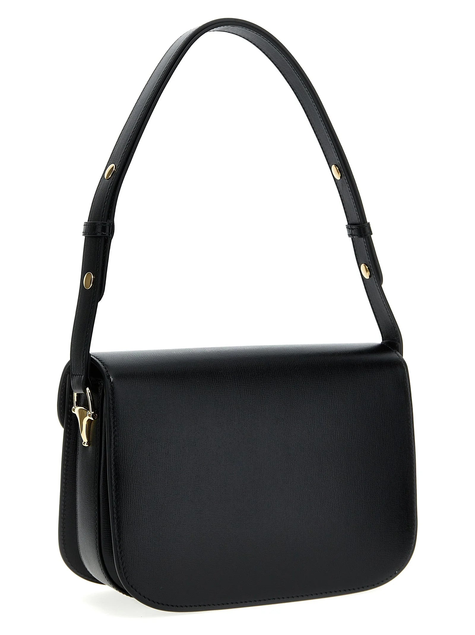 Gucci Black Leather Shoulder Bag