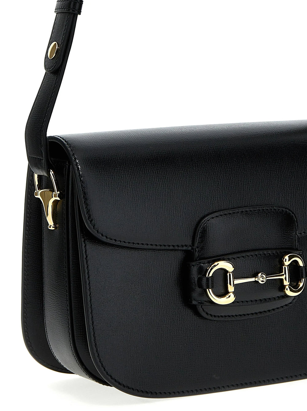 Gucci Black Leather Shoulder Bag