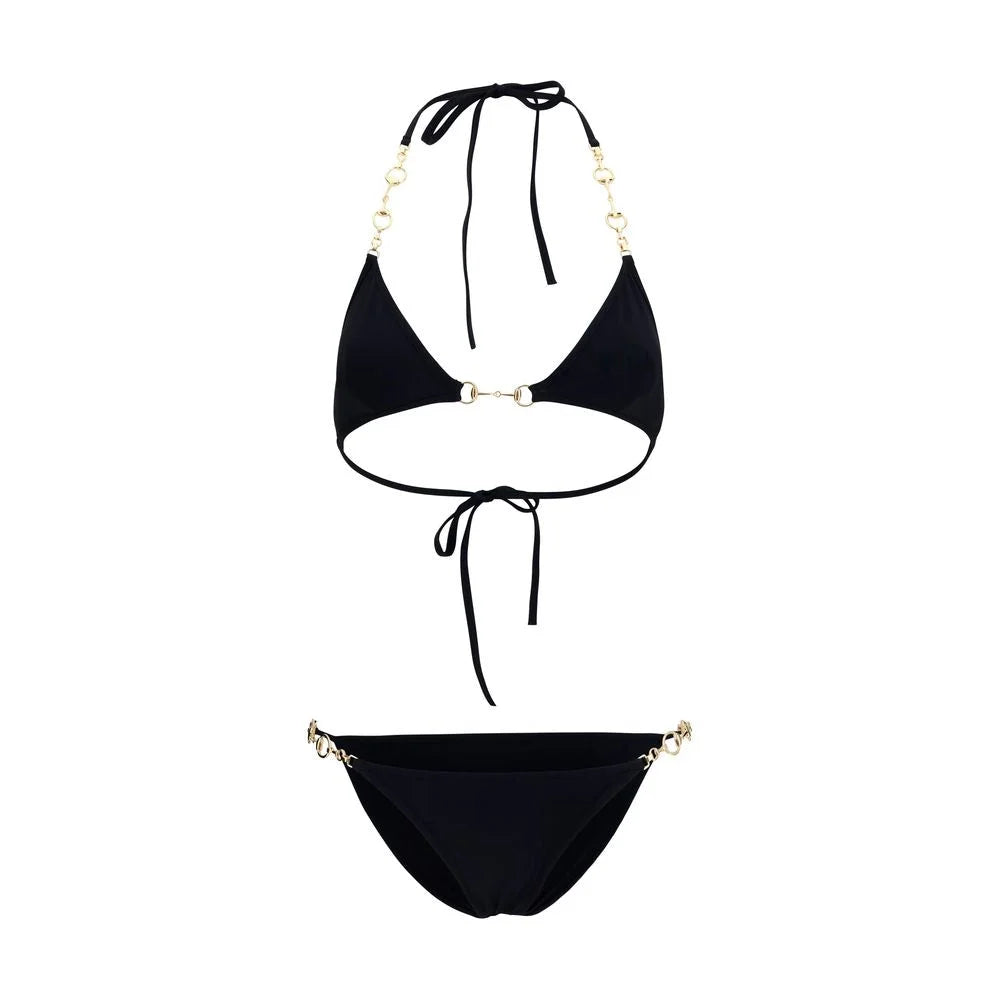 Gucci Black Polyamide Bikini