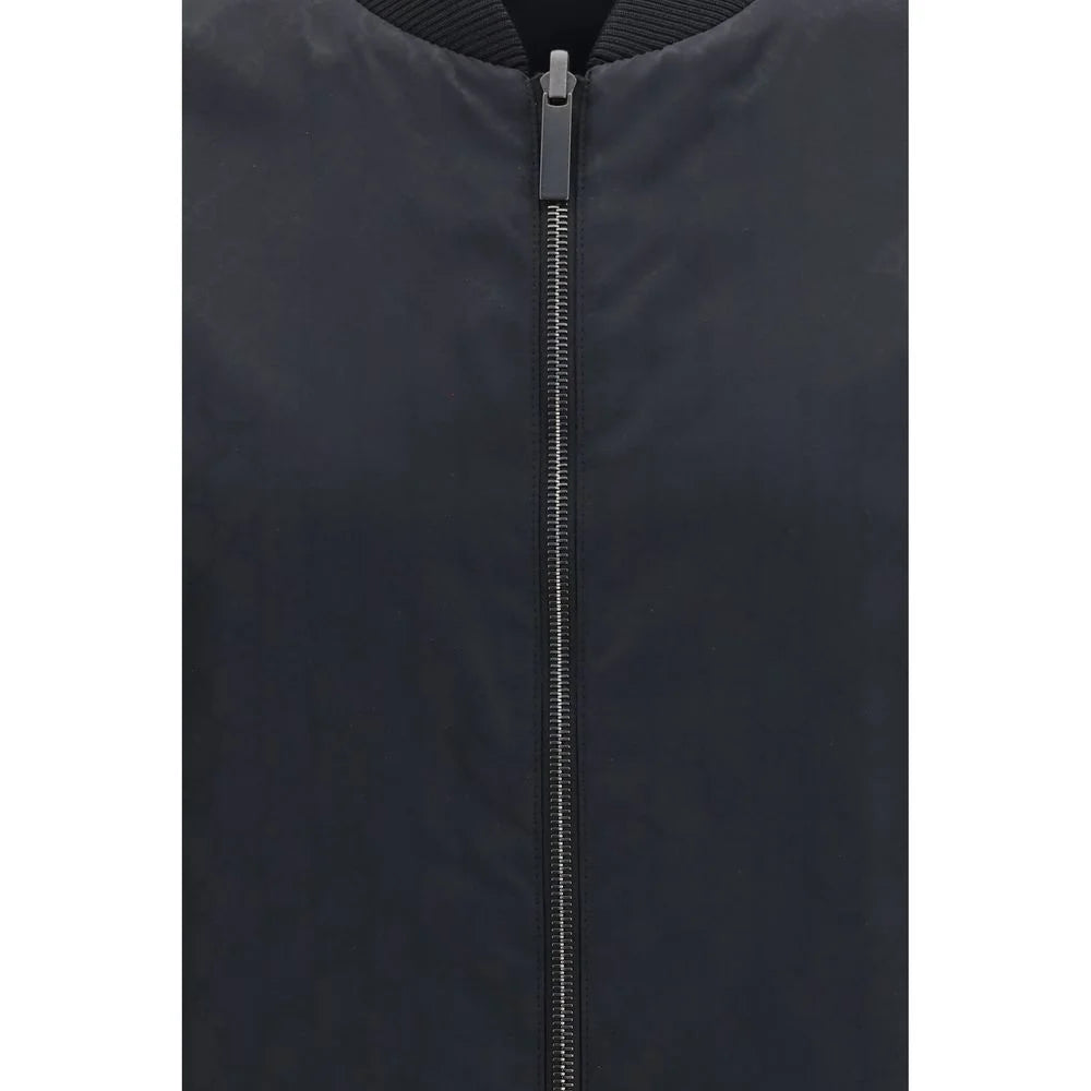 Gucci Black Polyamide Bomber