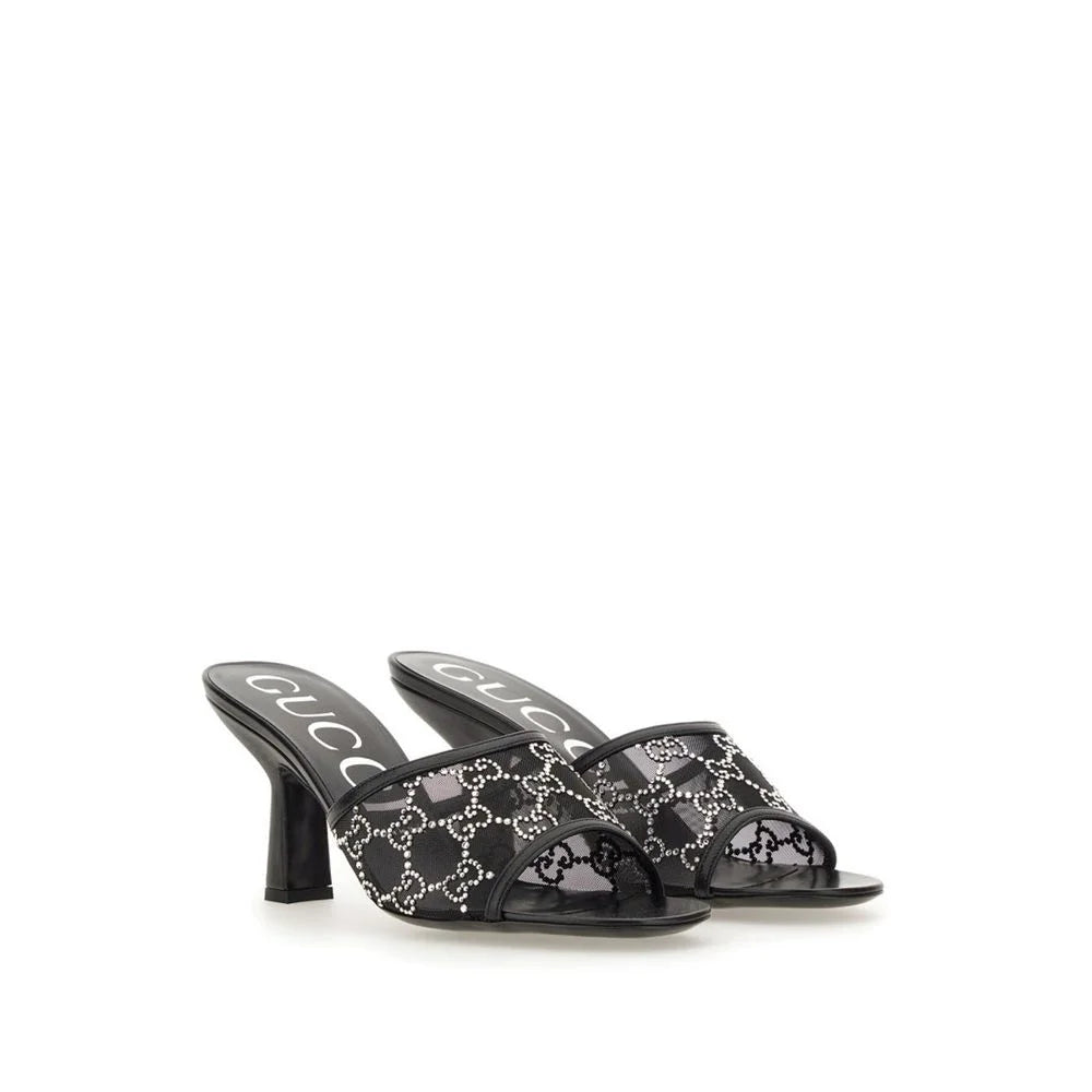 Gucci Black Polyamide Mules - EU36/US6