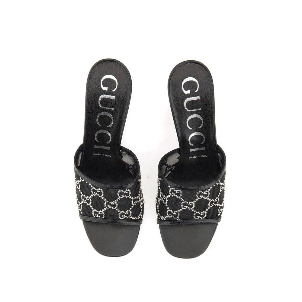 Gucci Black Polyamide Mules - EU36/US6