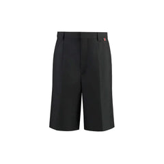 Gucci Black Polyester Bermuda Shorts - IT50 | L