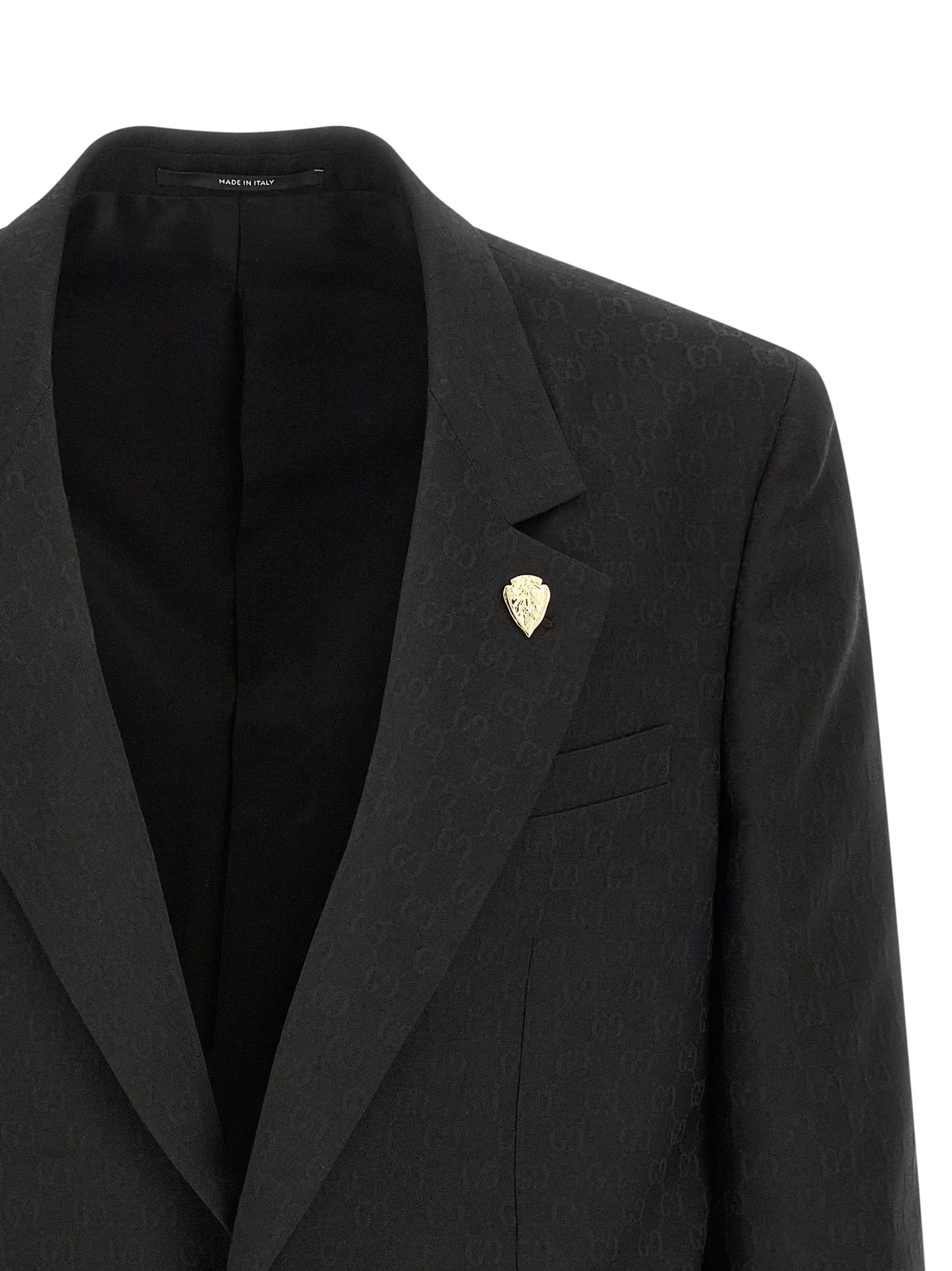 Gucci Black Polyester Blazer - IT52 | XL