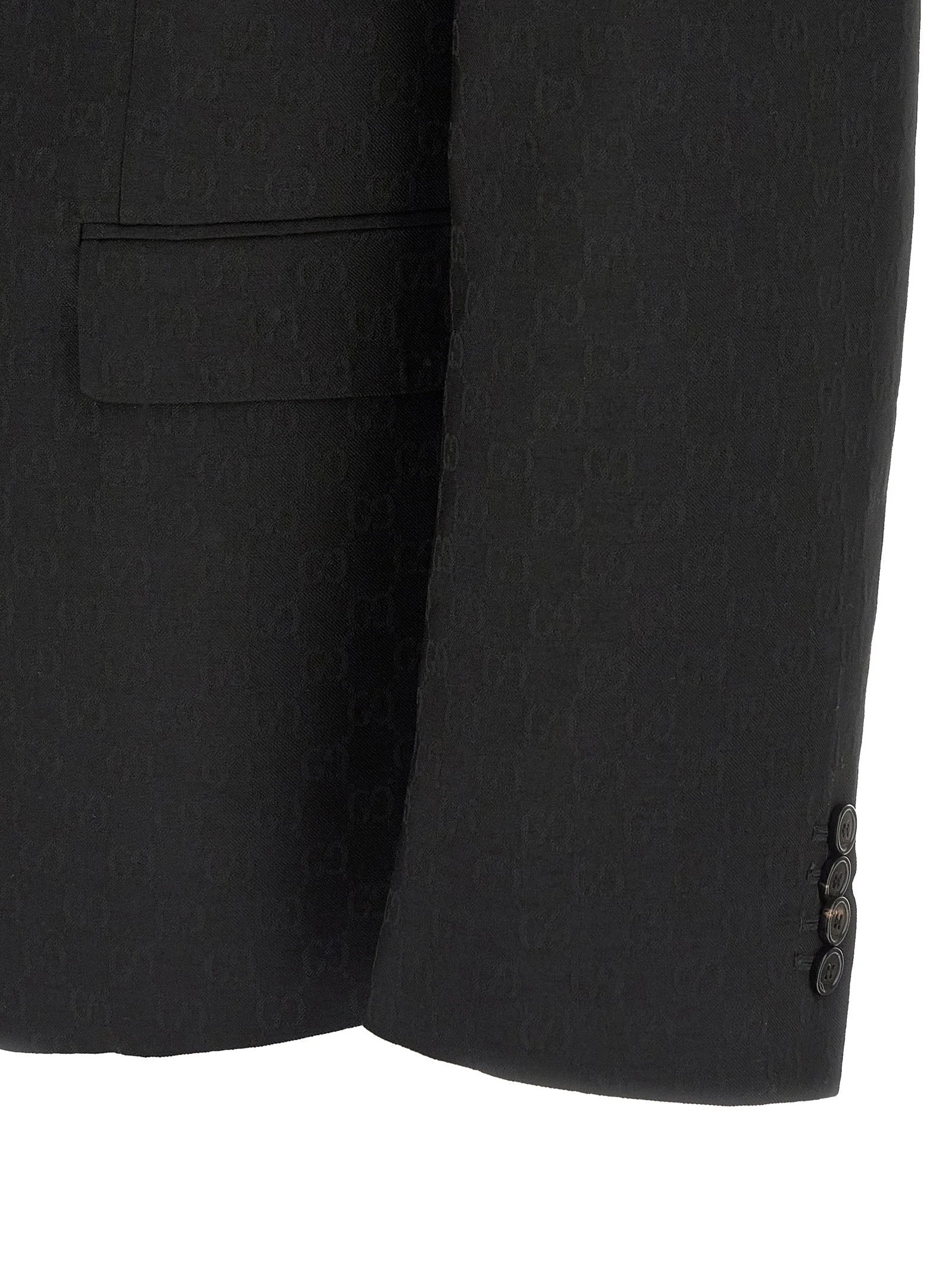 Gucci Black Polyester Blazer - IT52 | XL