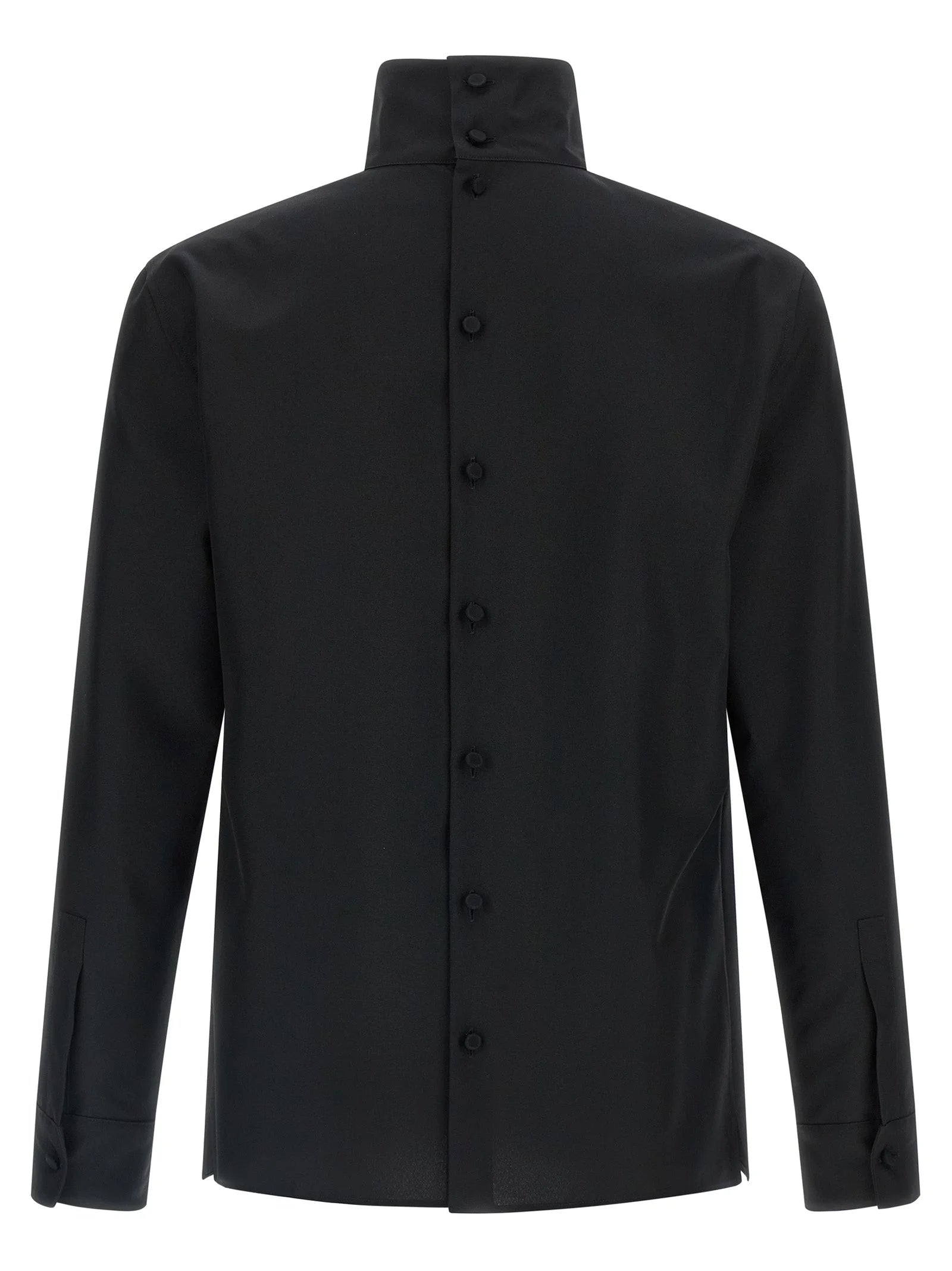 Gucci Black Polyester Blouse
