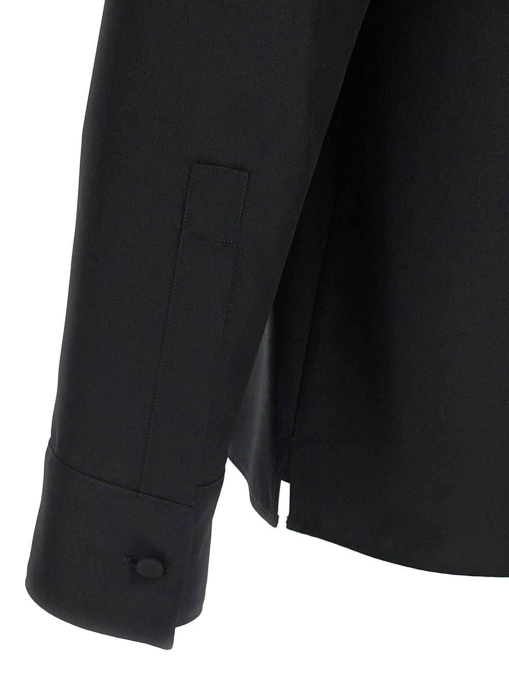 Gucci Black Polyester Blouse