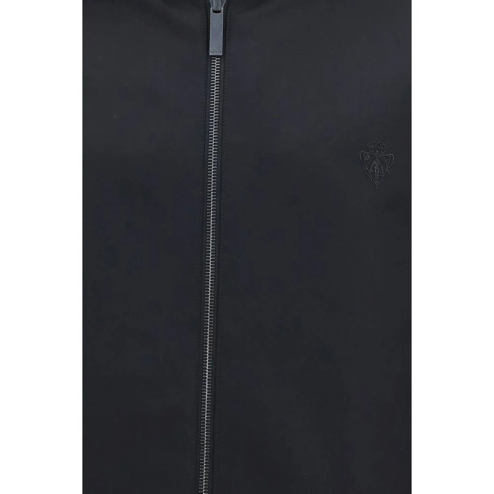 Gucci Black Polyester Bomber