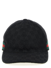 Gucci Black Polyester Cap (Baseball Hat) - L